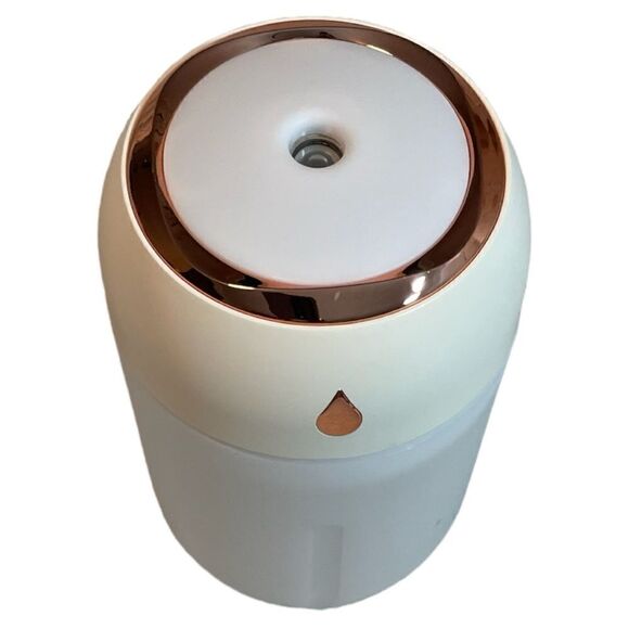 1pc Waterdrop Detail Desktop USB Humidifier, Colorful Light Humidifier For Offic - Picture 2 of 4